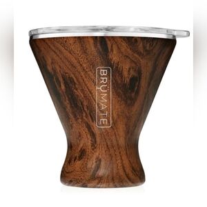 NWT Brumate Margtini Tumbler, Wood Grain, Walnut